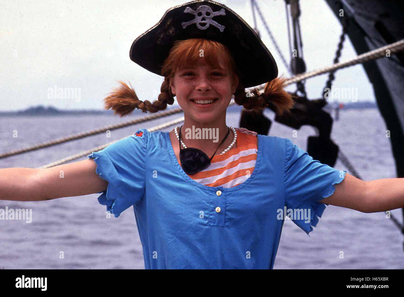 Pippi Langstrumpf's neueste Streiche, Sweden 1988 aka.  The New Adventures of Pippi Longstocking, Director: Ken Annakin, Actors/Stars: Tami Erin, David Seaman, Cory Crow Stock Photo