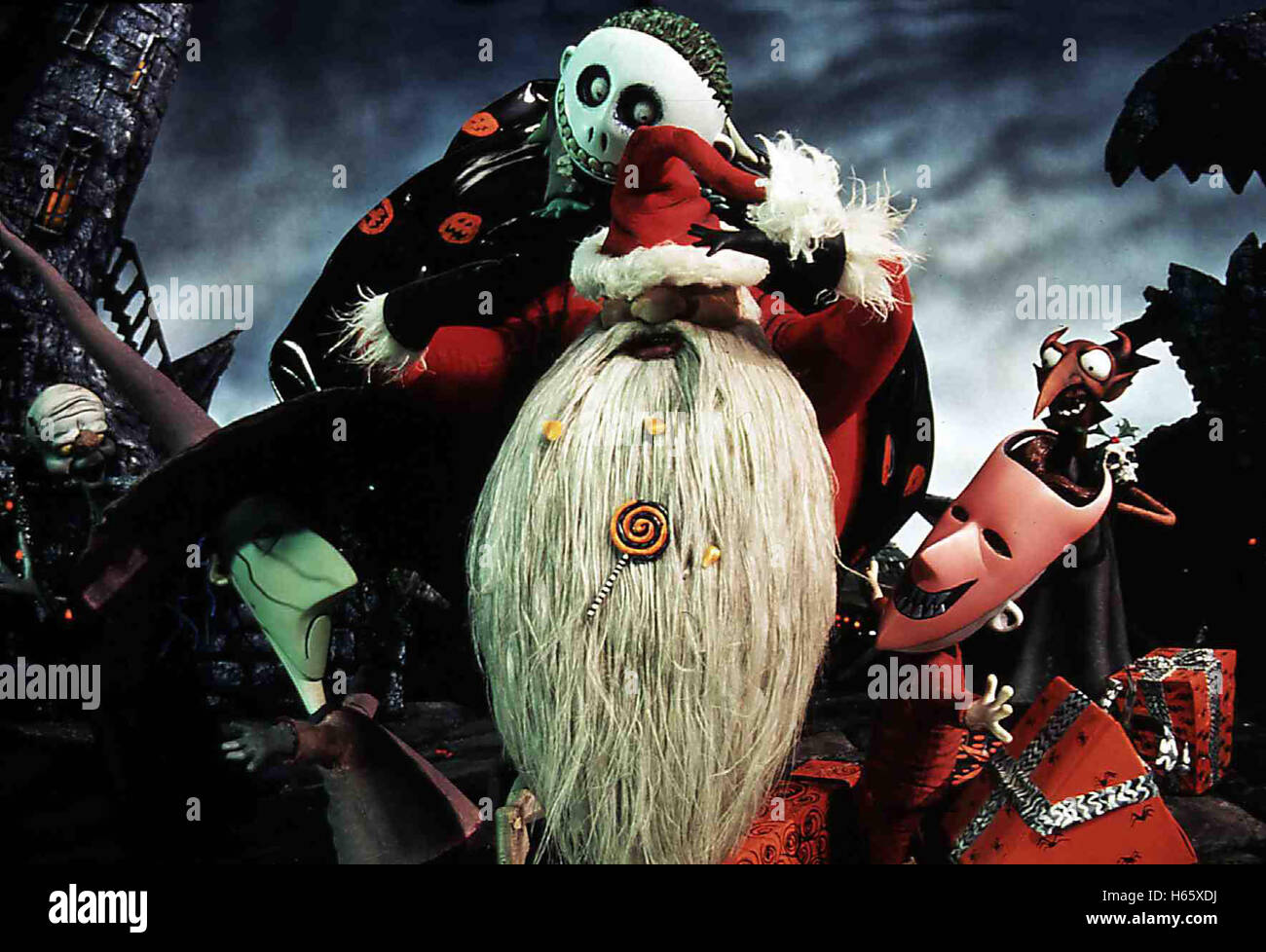 Nightmare Before Christmas, USA 1993 aka. The Nicgtmare Before Christmas, Director: Henry Selick, Actors/Stars: Danny Elfman, Chris Sarandon, Catherine O'Hara Stock Photo