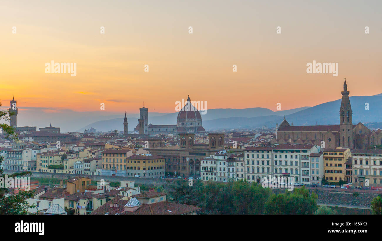 Florence duomo brunelleschis dome cathedral hi-res stock photography ...