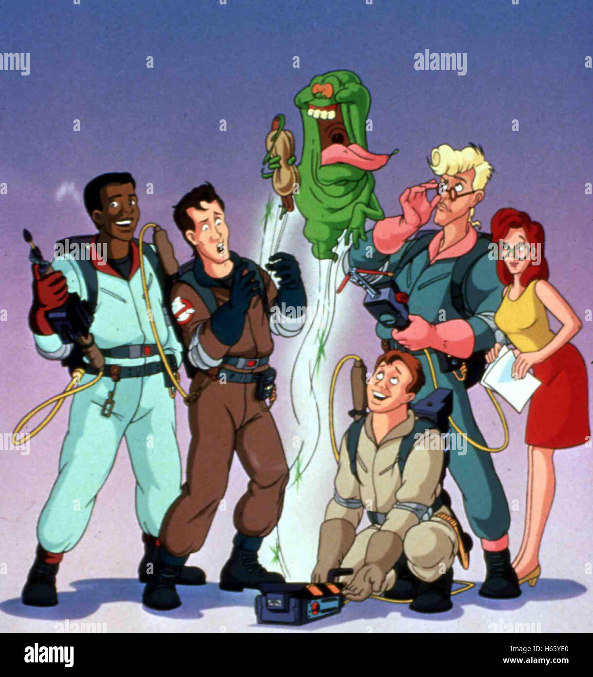 The real ghostbusters cartoon hi-res stock photography and images - Alamy