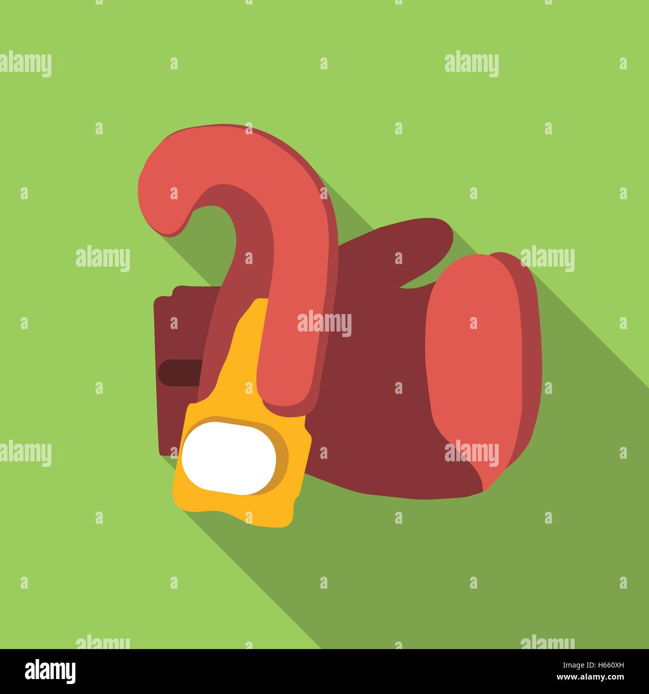 Boxing gloves flat icon Stock Vector Image & Art - Alamy