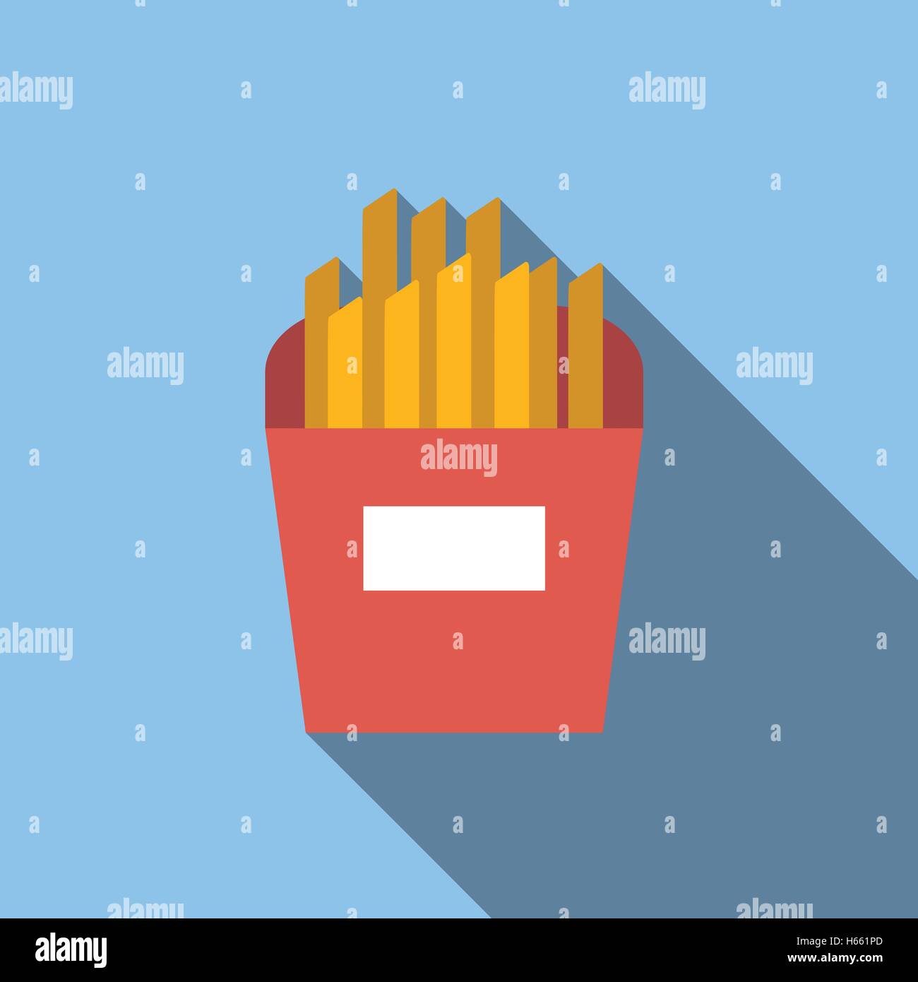 French fries with sauces Stock Vector Images - Alamy