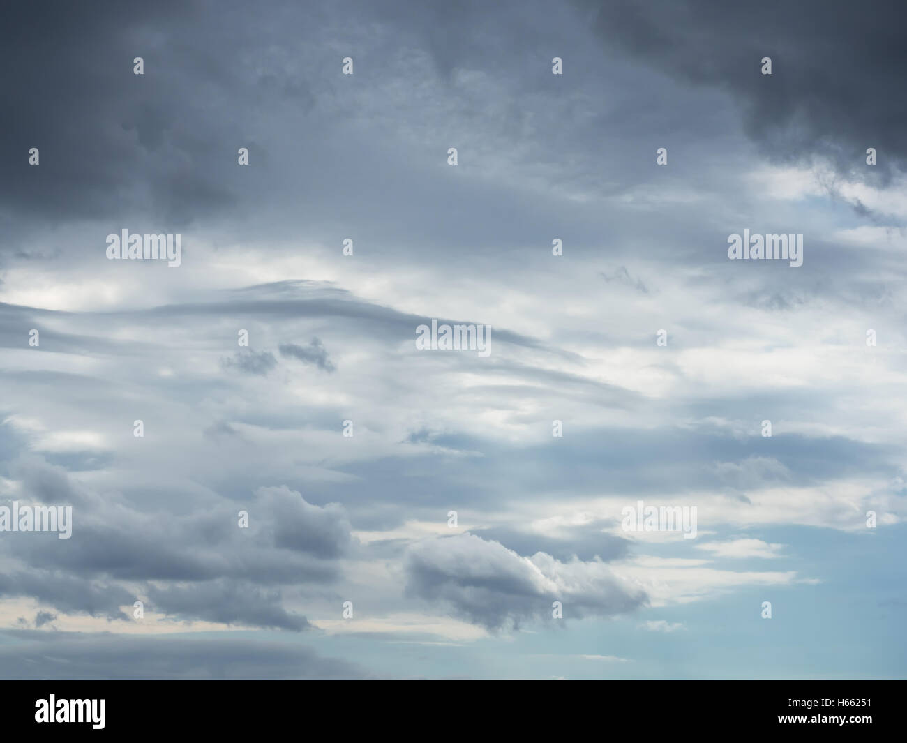 Stormy, dramatic cloudy sky background Stock Photo - Alamy
