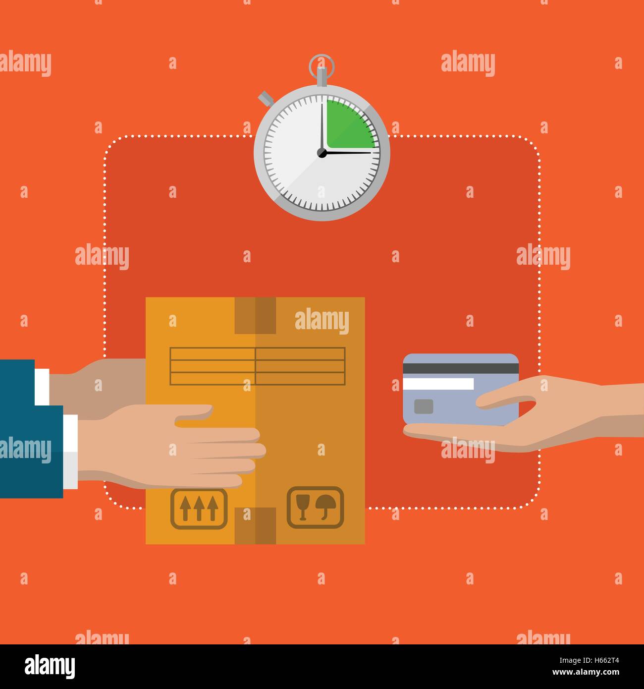 Express delivery concept Stock Vector Image & Art Alamy