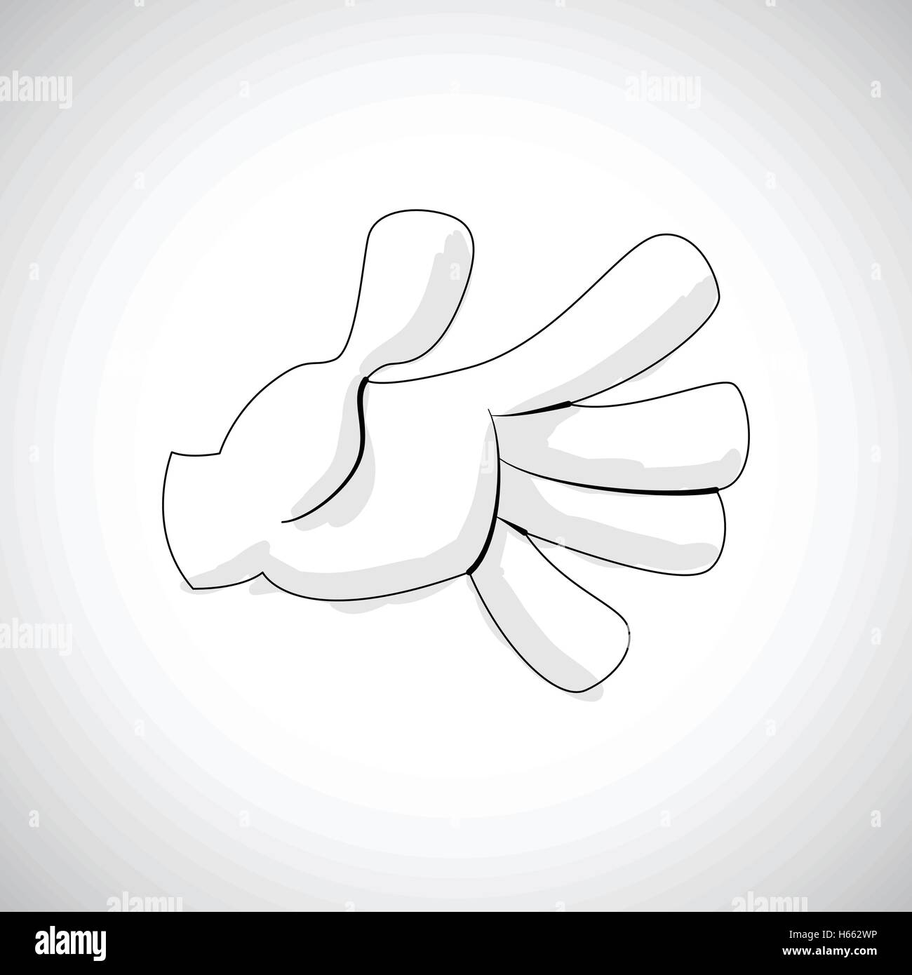Comics Hand icon Stock Vector Image & Art - Alamy