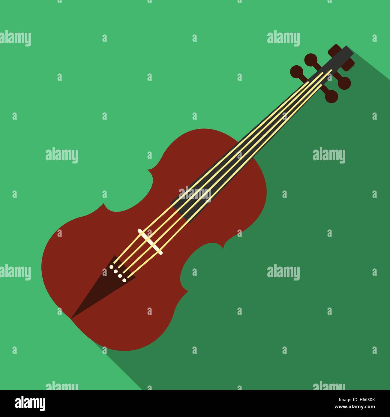 Neck violin Stock Vector Images Alamy