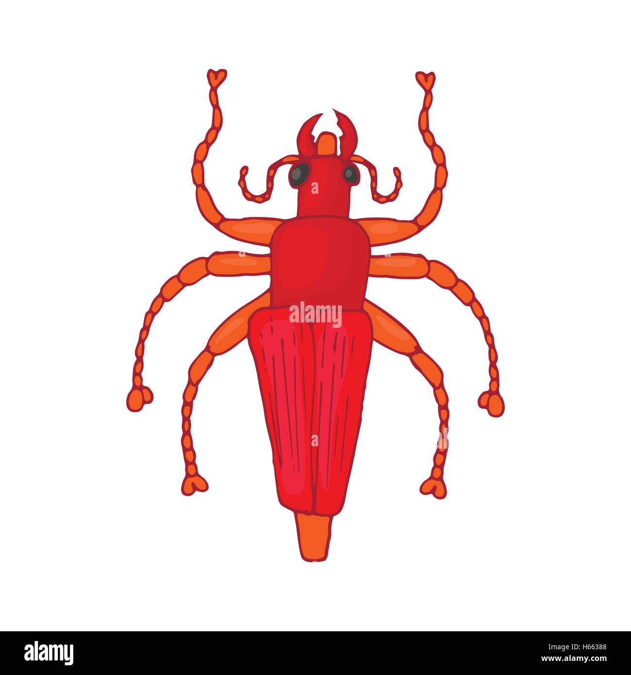 Insect bug icon, cartoon style Stock Vector Image & Art - Alamy