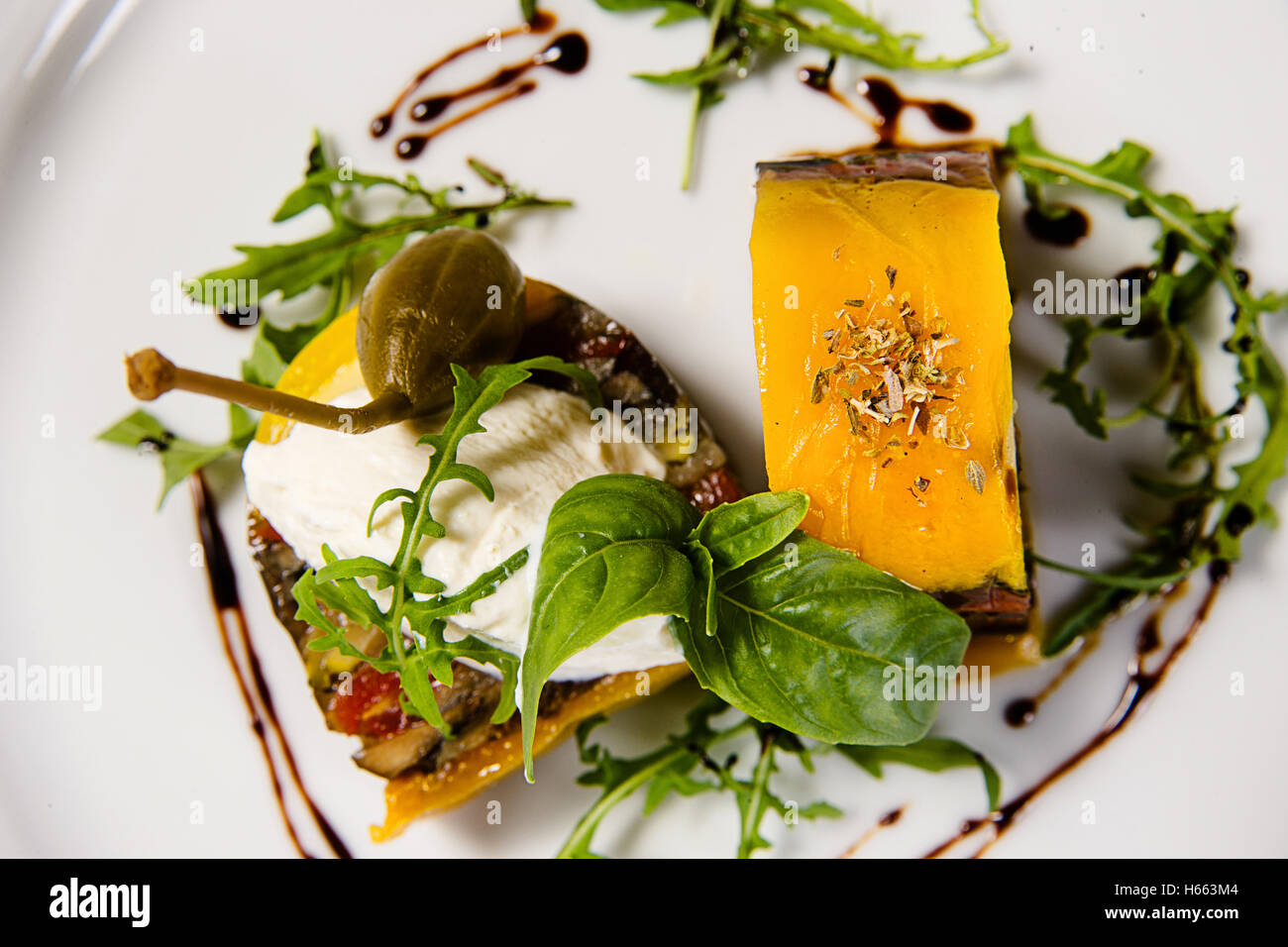 Delicious foie gras Stock Photo Alamy