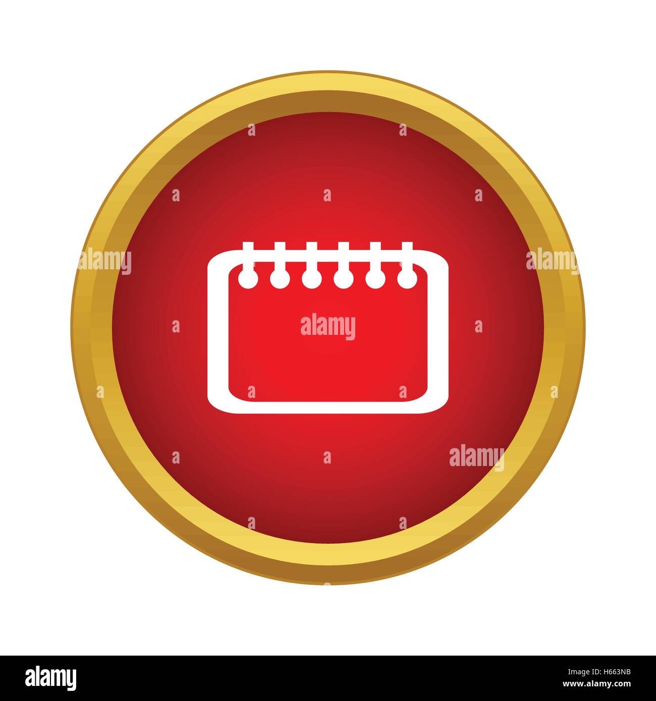 Calendar Icon, simple style Stock Vector Image & Art - Alamy