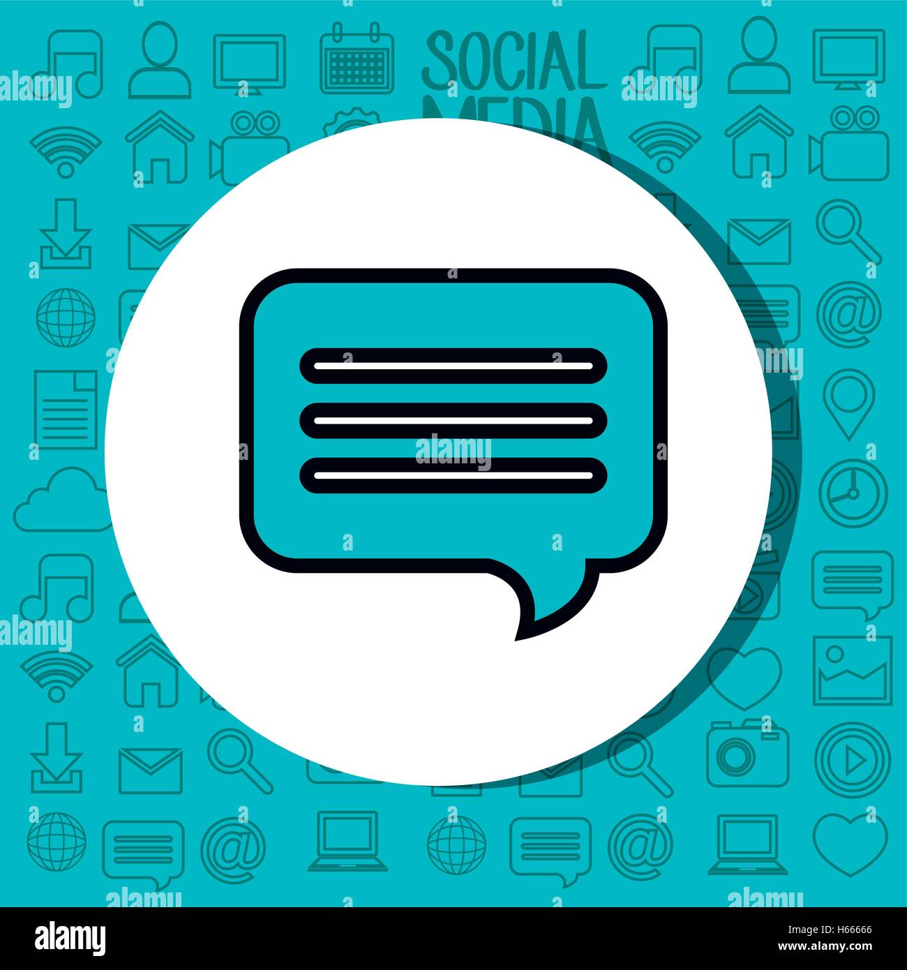 speech bubble communication isolated icon Stock Vector Image & Art - Alamy