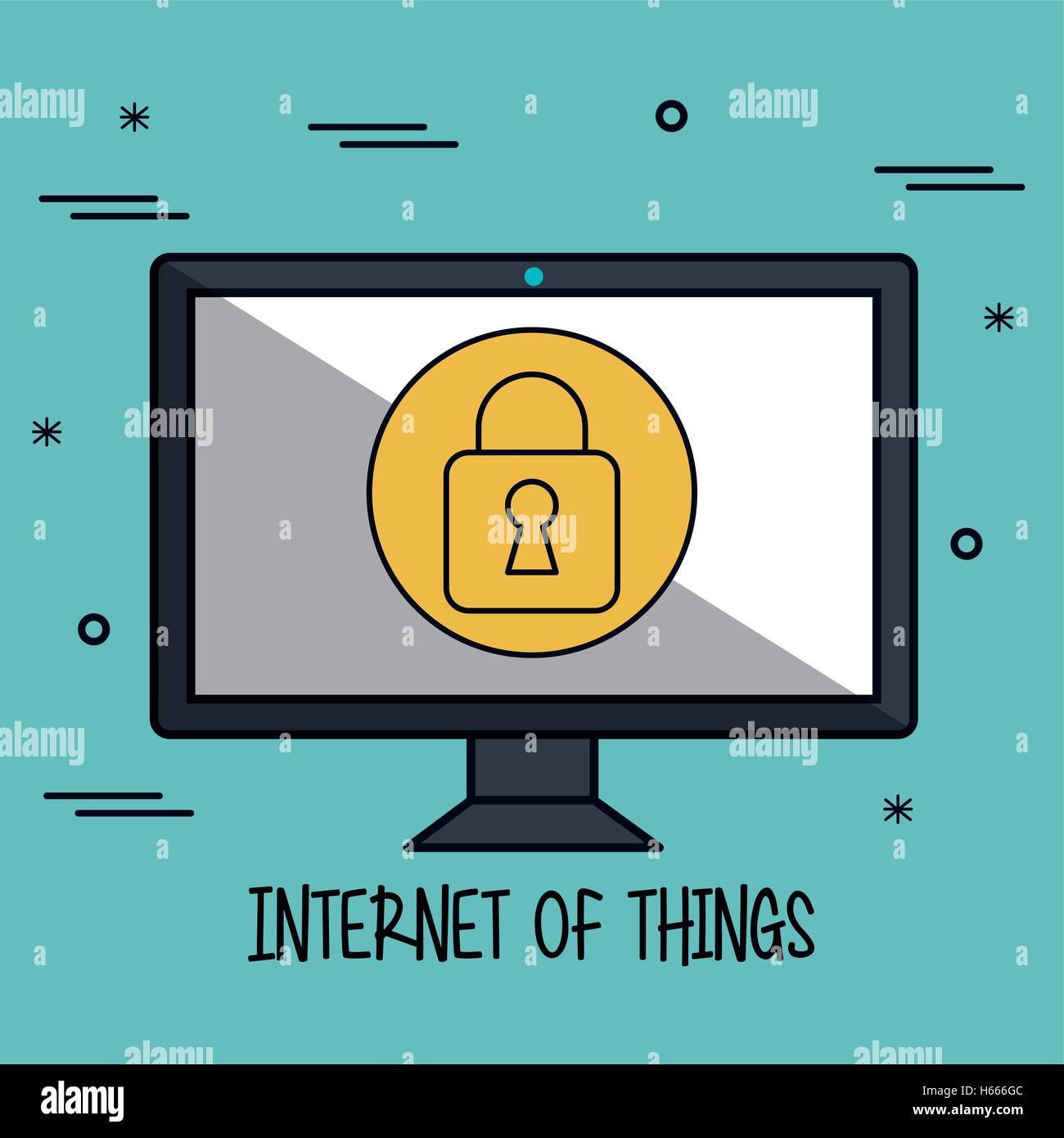 internet of things flat icons Stock Vector Image & Art - Alamy