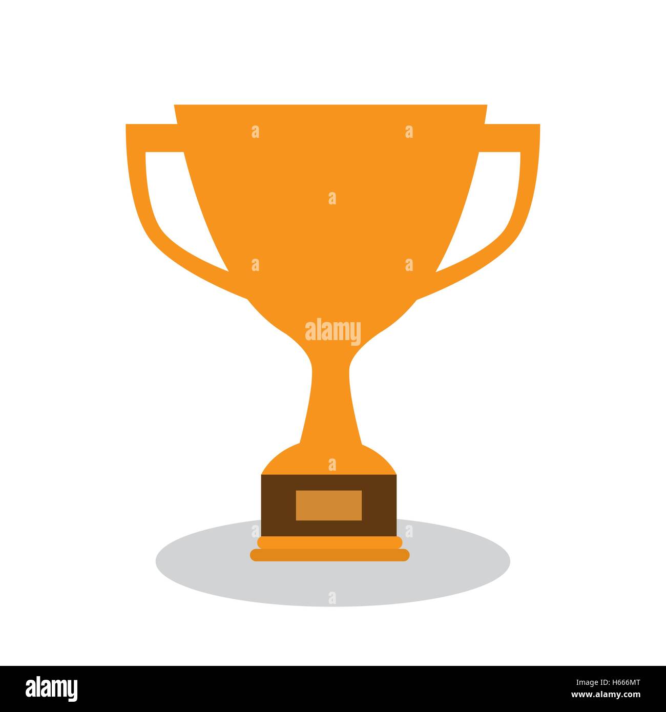 trophy cup winner isolated icon Stock Vector Image & Art - Alamy