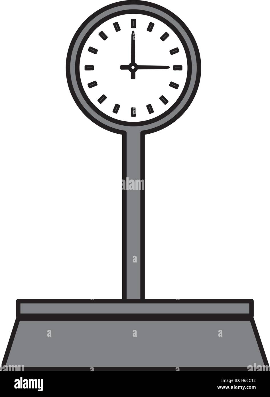balance scale measure weight Stock Vector Image & Art Alamy