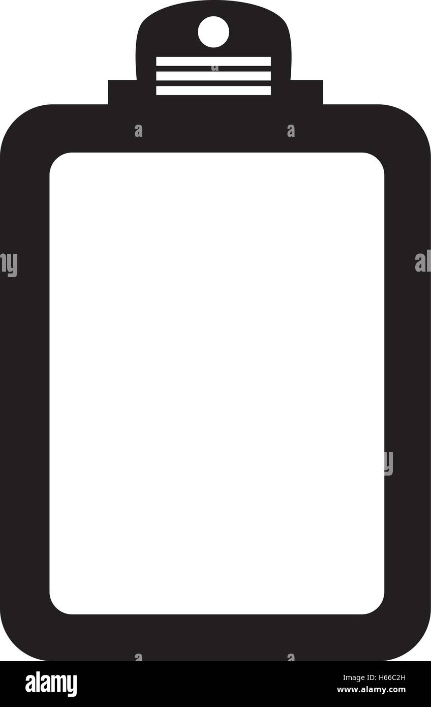 clipboard paper order isolated icon Stock Vector Image & Art - Alamy