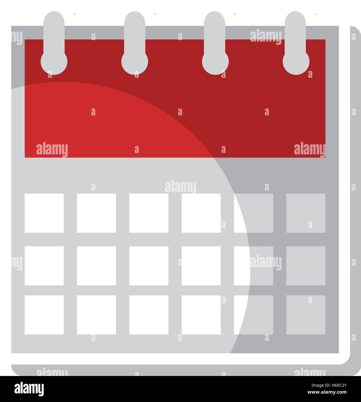 calendar reminder flat line icon Stock Vector Image & Art - Alamy