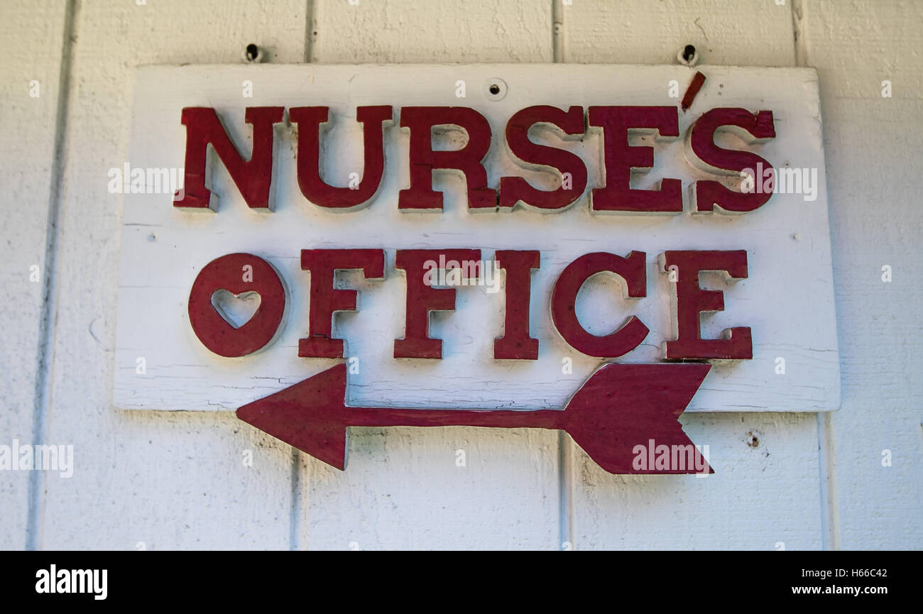 Nurses office sign hires stock photography and images Alamy