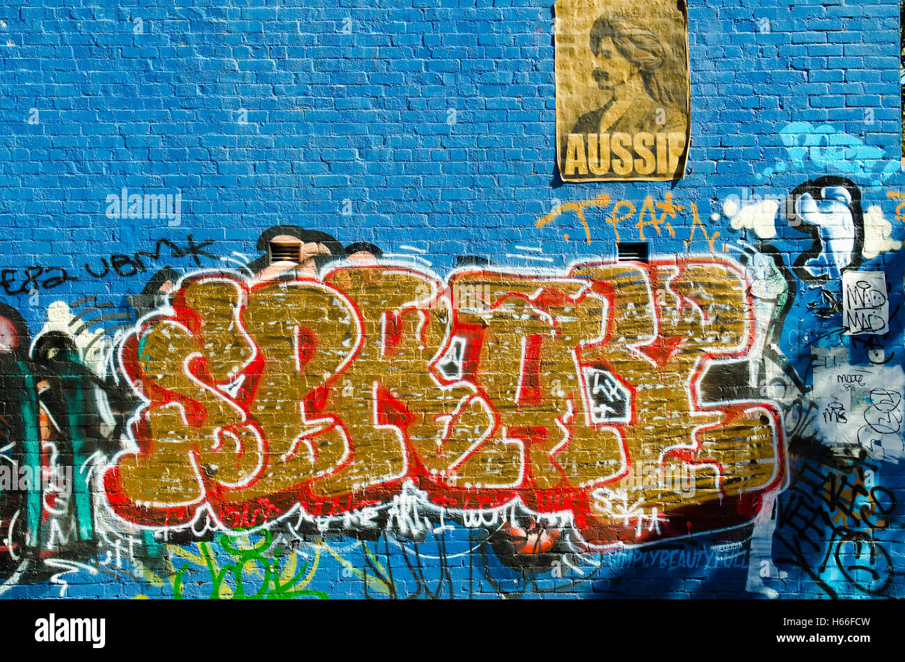 Graffiti Street Art Sydney, NSW, Australia Stock Photo Alamy