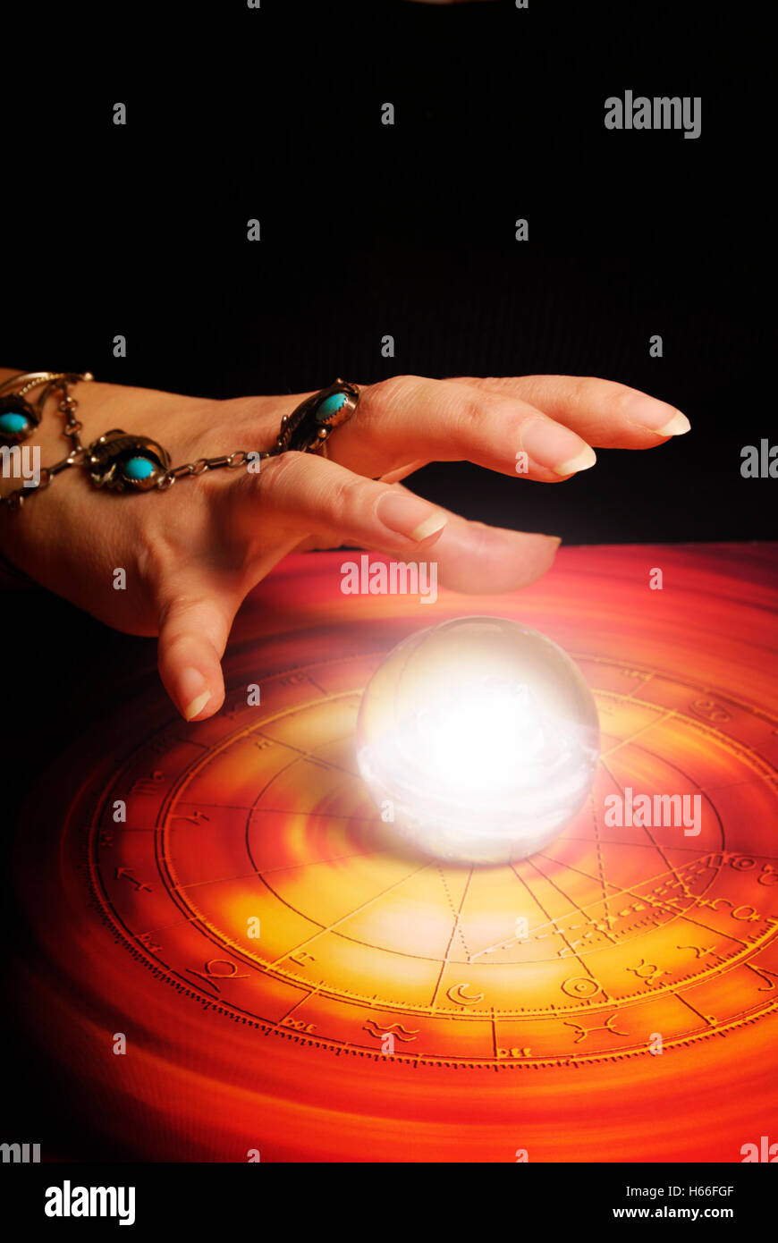 astrology and fortune telling Stock Photo Alamy