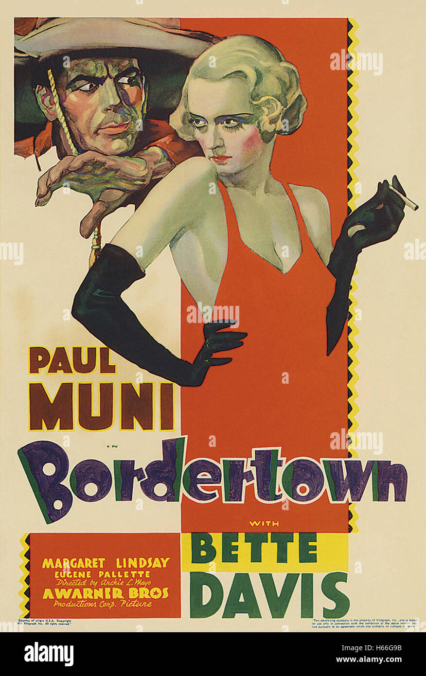 Bordertown Movie Poster Stock Photo Alamy