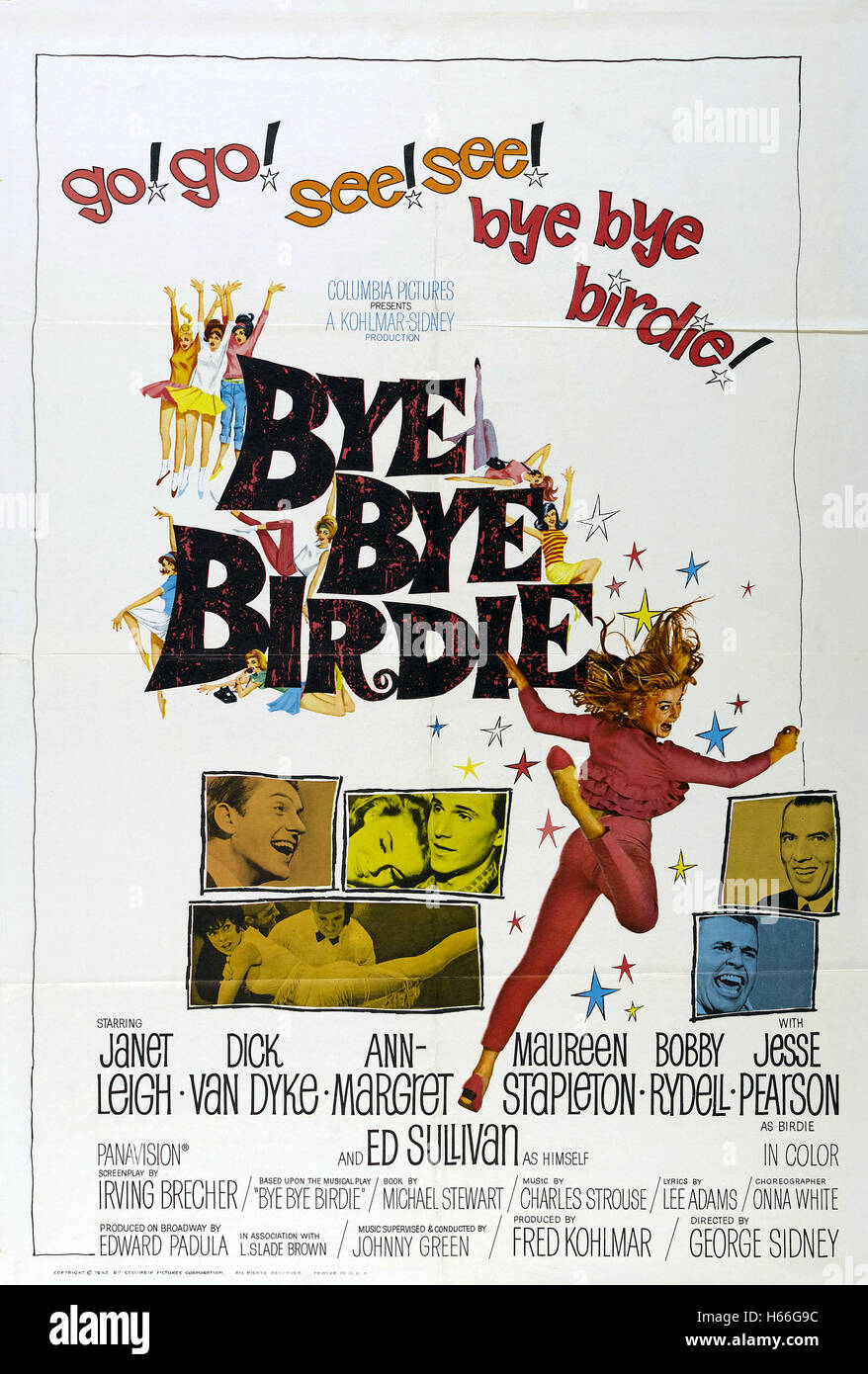 Bye Bye Birdie - Movie Poster Stock Photo - Alamy
