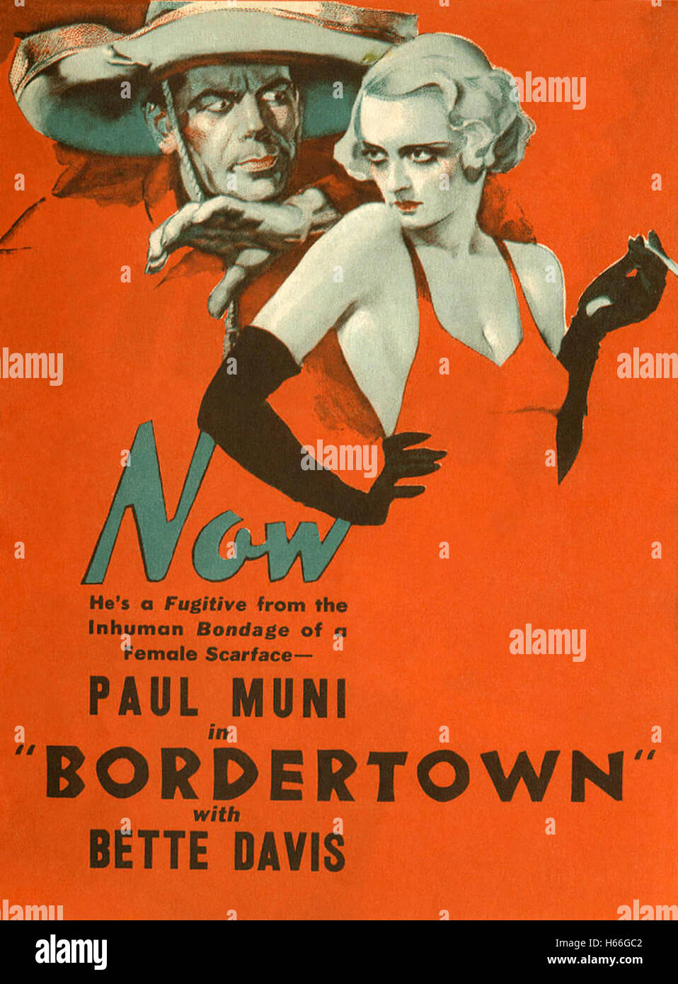 Bordertown - Movie Poster Stock Photo - Alamy