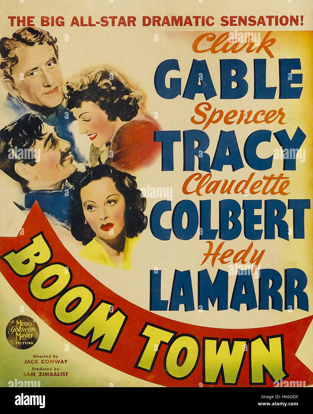 Boom Town - Movie Poster - Stock Photo