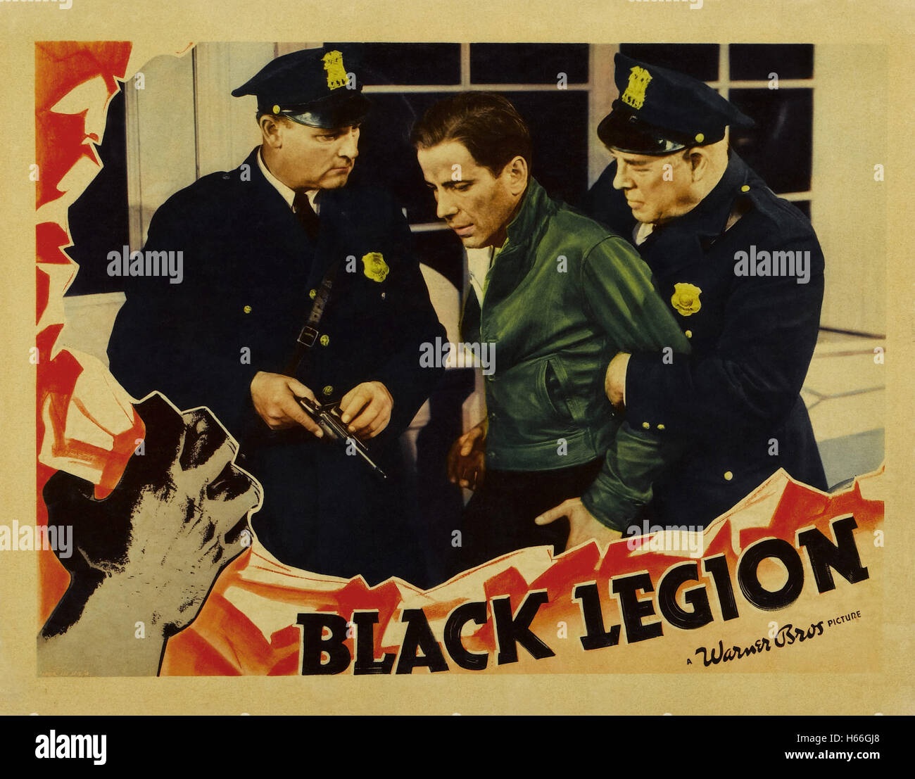 Black Legion - Movie Poster - Stock Photo