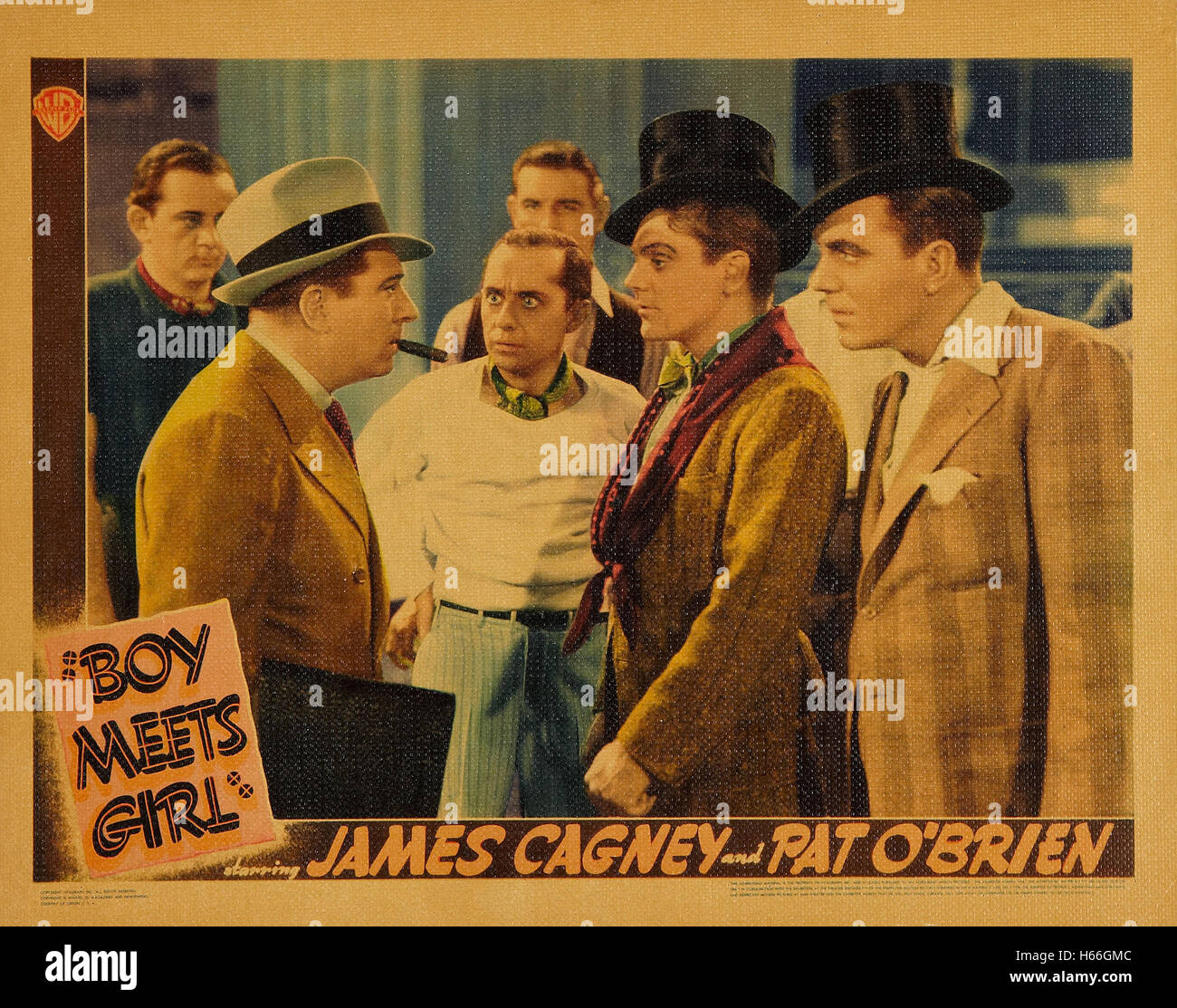 Boy Meets Girl 1938 Movie Poster Stock Photo Alamy