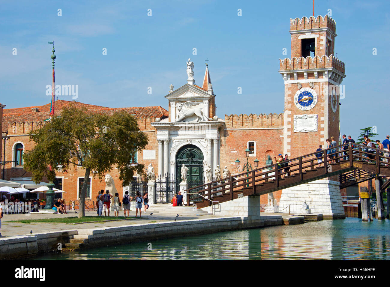 The Arsenale, Venice, Italy Stock Photo