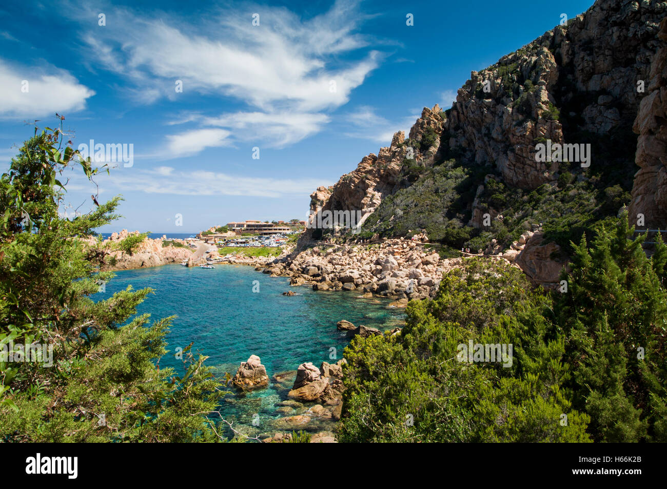 SARDINIA CALA Li Cossi , west coast of the island Costa Paradiso Stock Photo Alamy