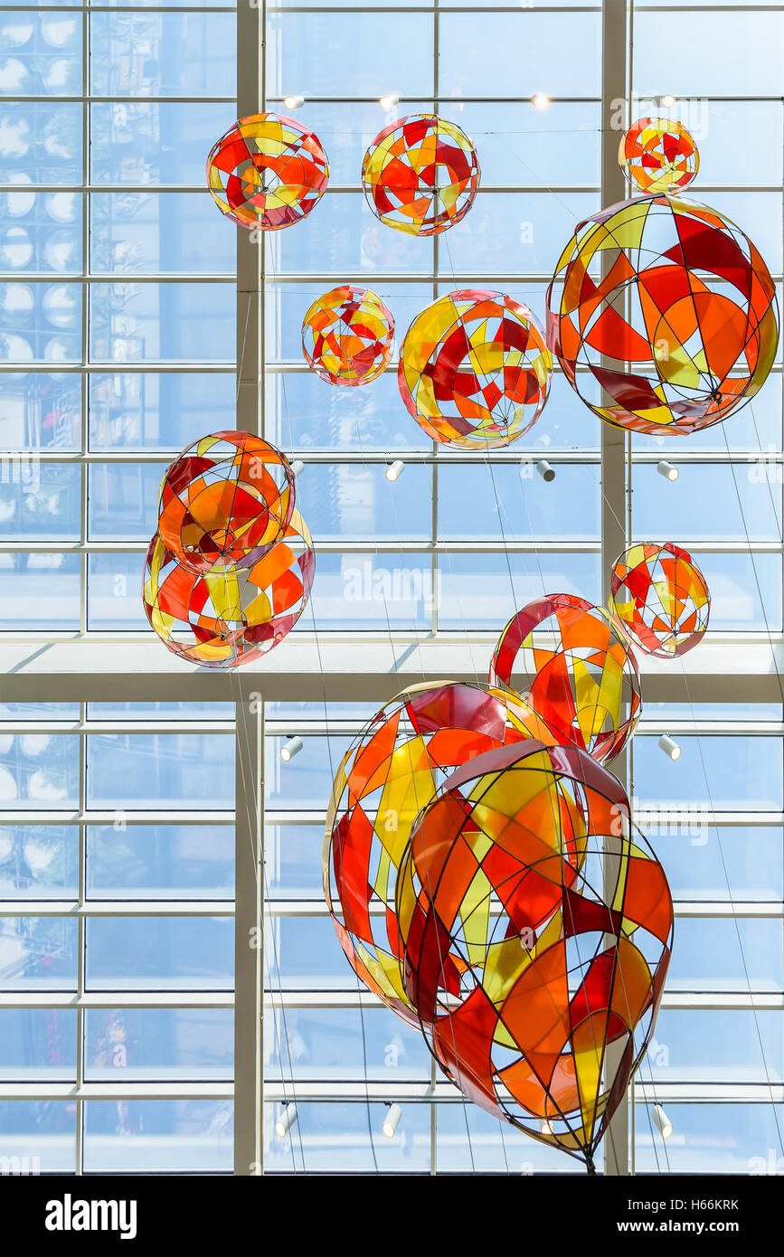Colorful glass ceiling hi-res stock photography and images - Alamy