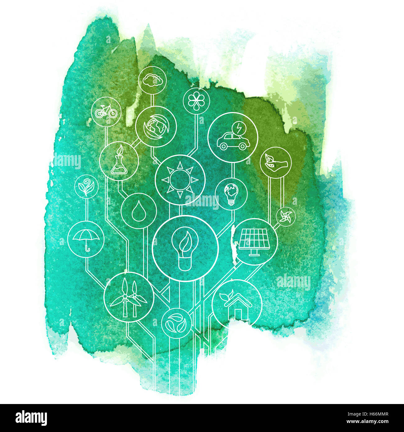 Ecology infographic hi-res stock photography and images - Alamy