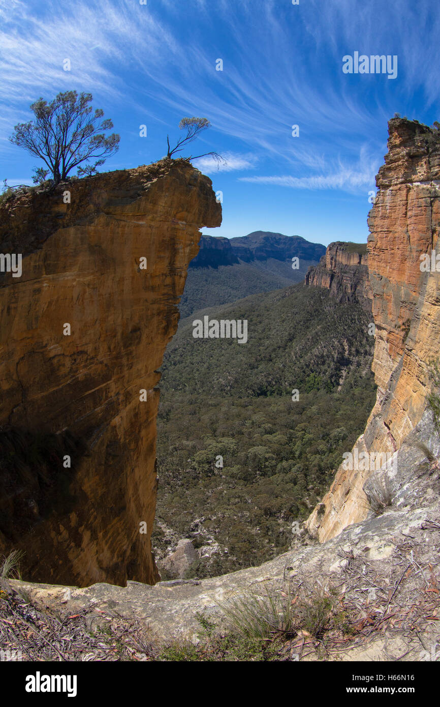 Hanging Rock Blue Mountains Australia Stock Photo - Alamy