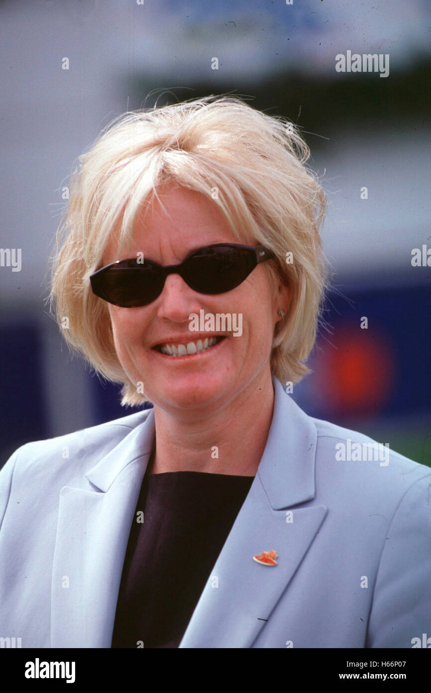 CSIO La Baule, May 1999, Gail Greenough (CAN)  former top rider Stock Photo