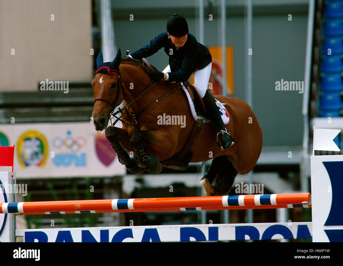 World Equestrian Games, Rome, October 1998 Alexandra Ledermann (FRA