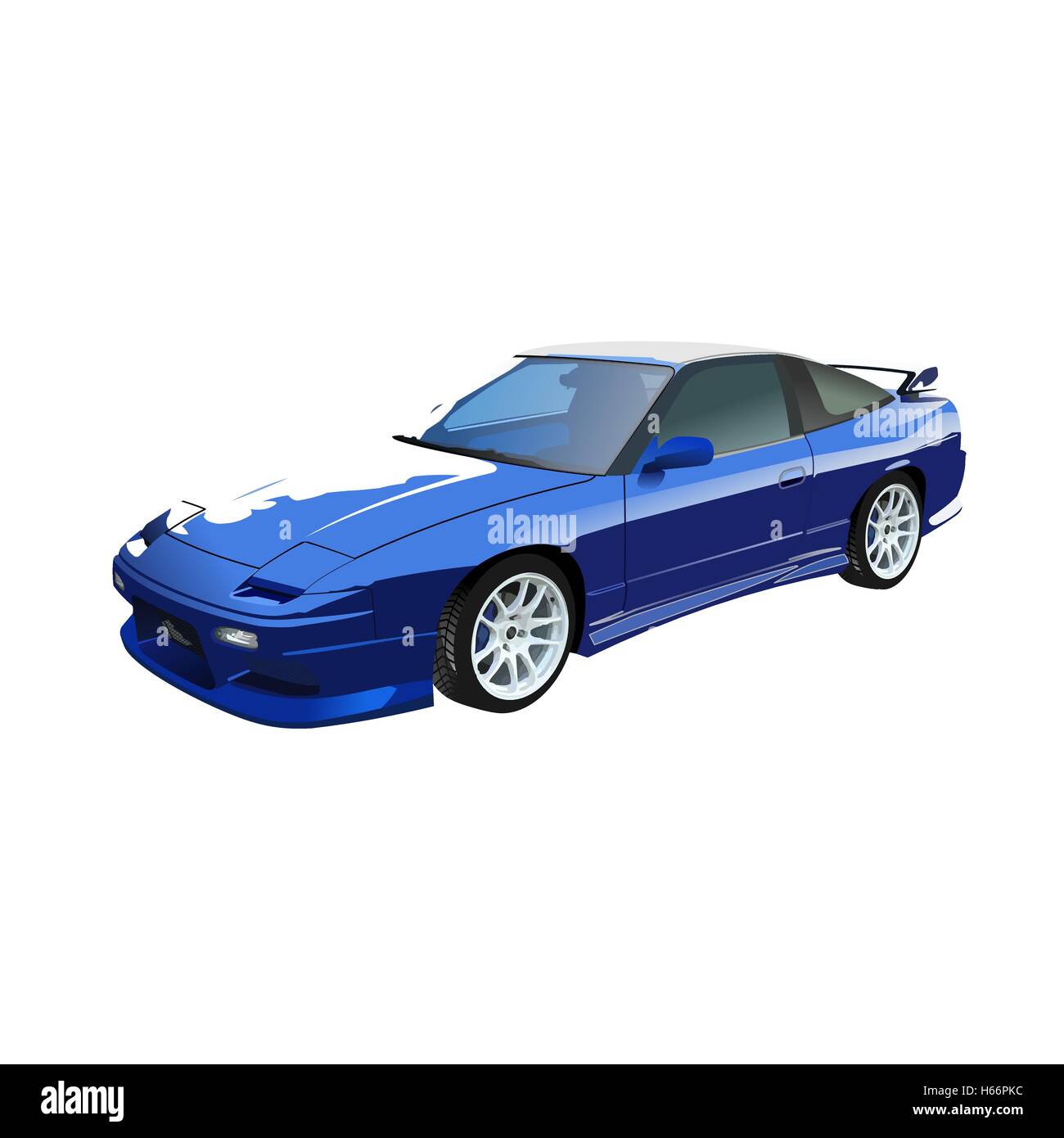 White classic car racing Stock Vector Images Alamy