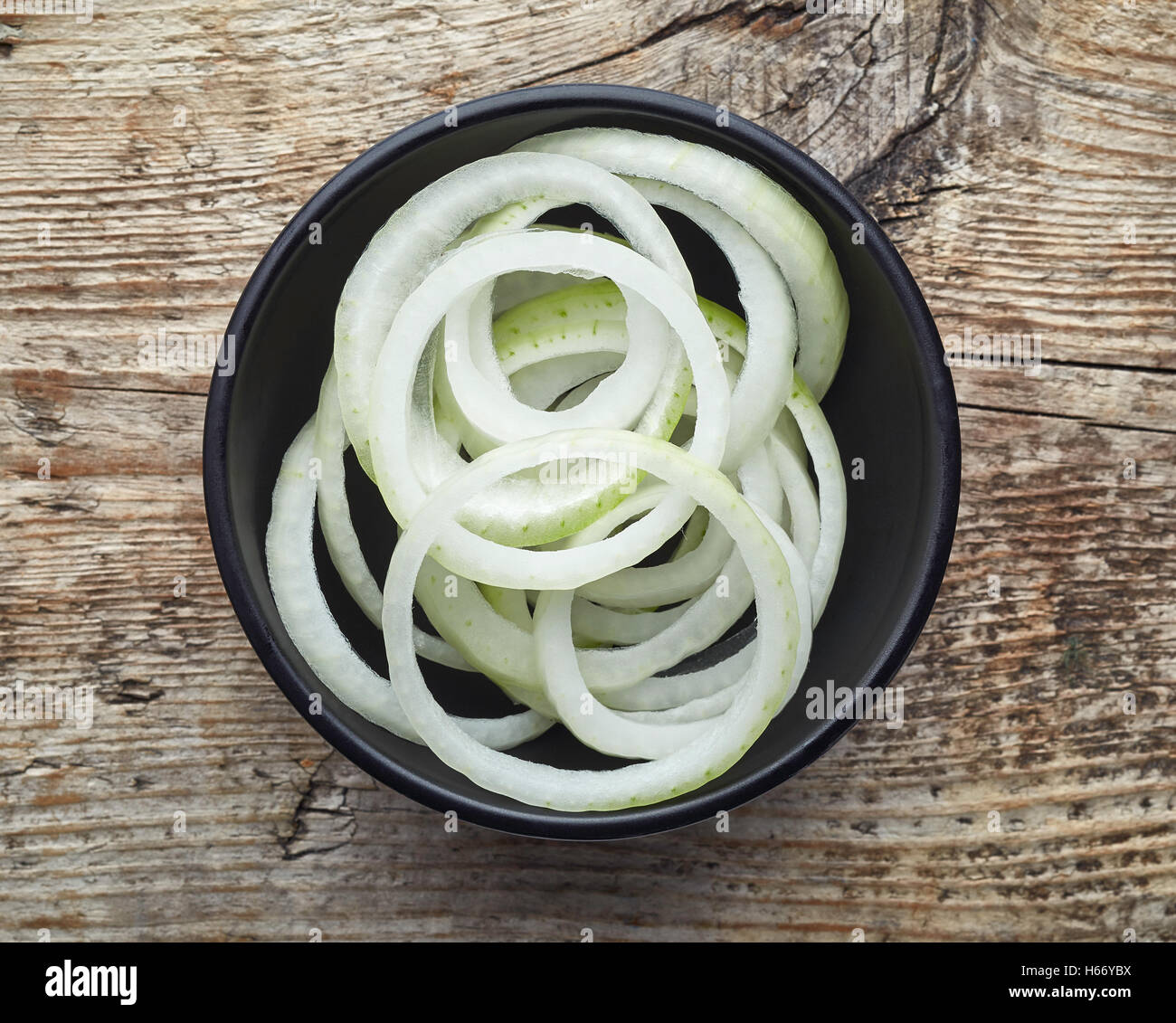 Onion rings top view hi-res stock photography and images - Alamy