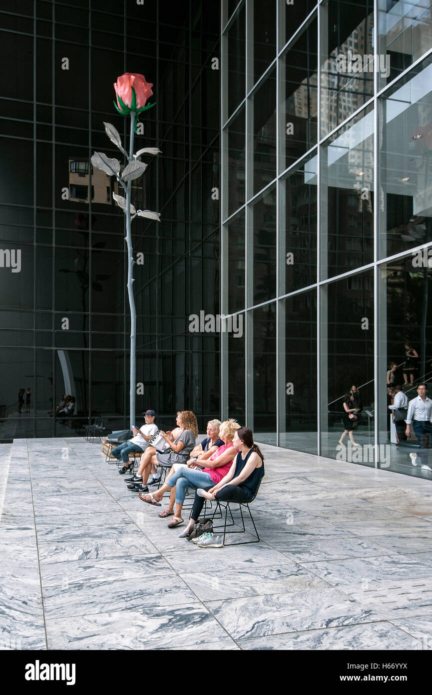 Sculpture Garden, Museum of Modern Art, MoMA, West 53rd Street, Midtown Manhattan, New York City Stock Photo