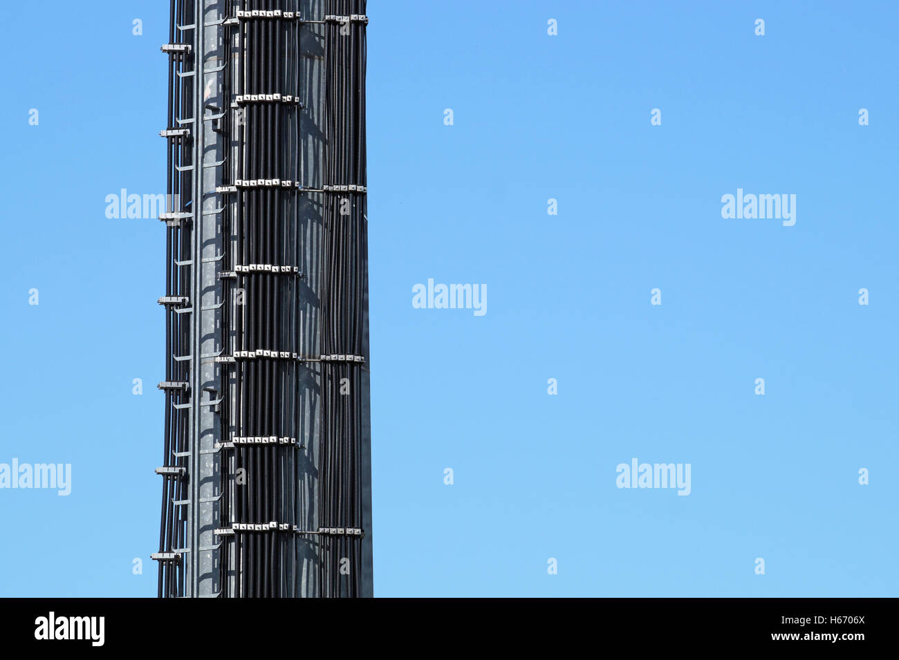 antenna cellular tower Stock Photo