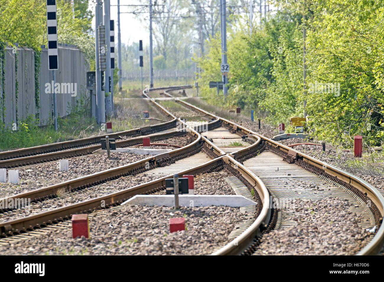 Railroad way hi-res stock photography and images - Alamy