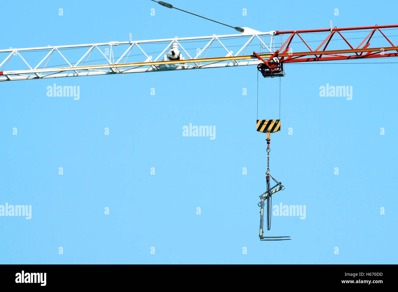 Winch wire rope crane hi-res stock photography and images - Alamy