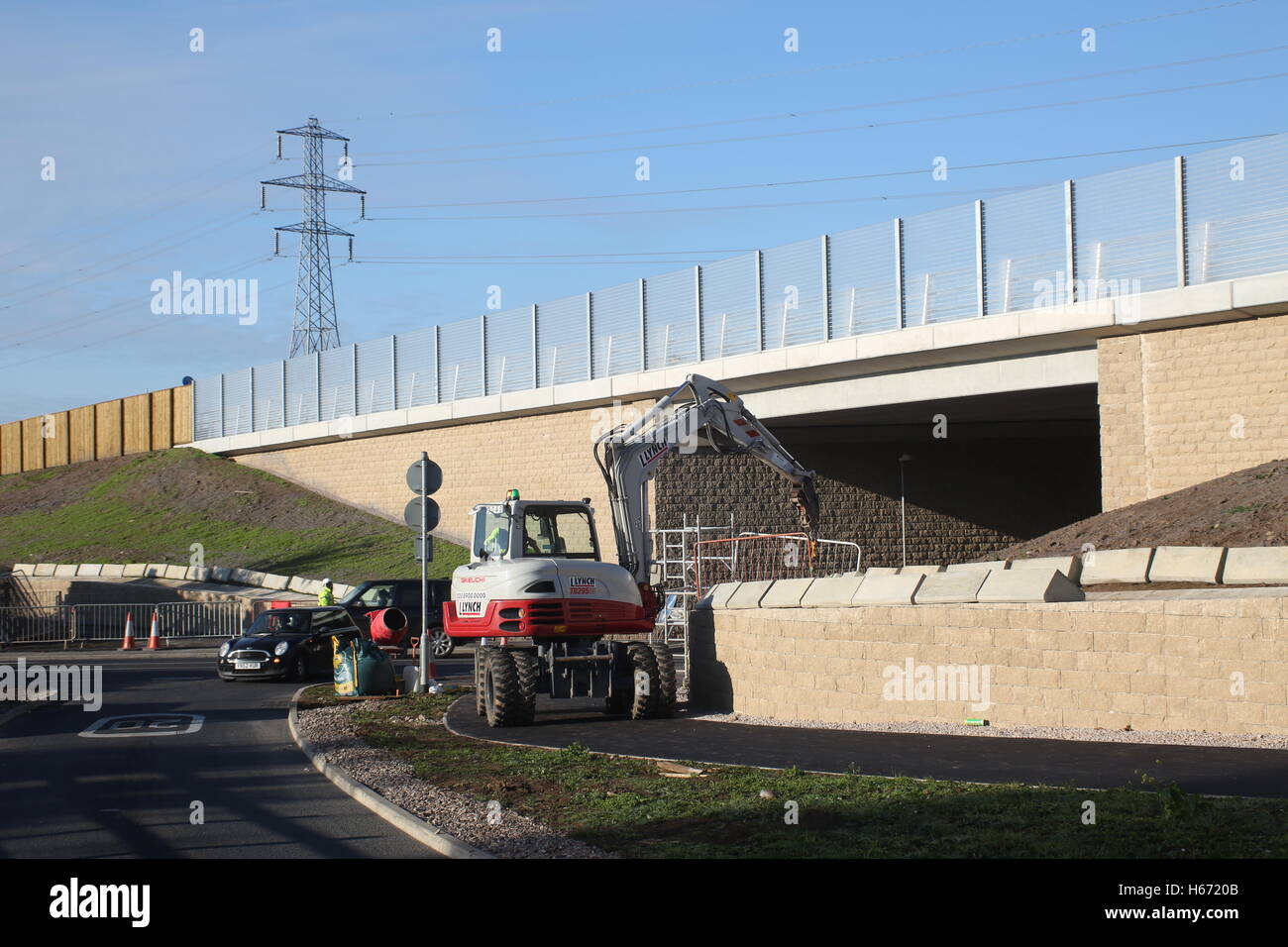 Link road hires stock photography and images Alamy