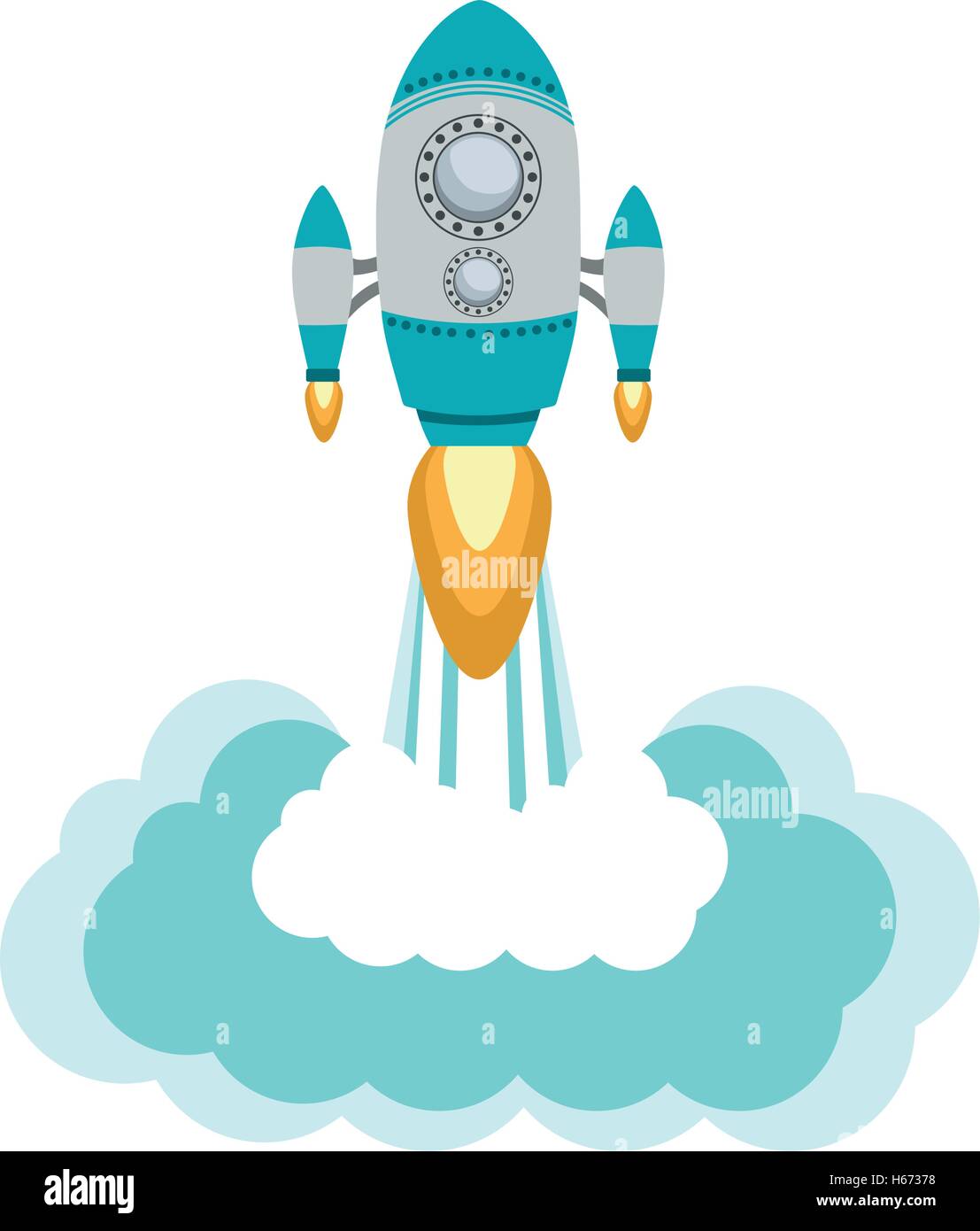 space rocket icon Stock Vector Image & Art - Alamy