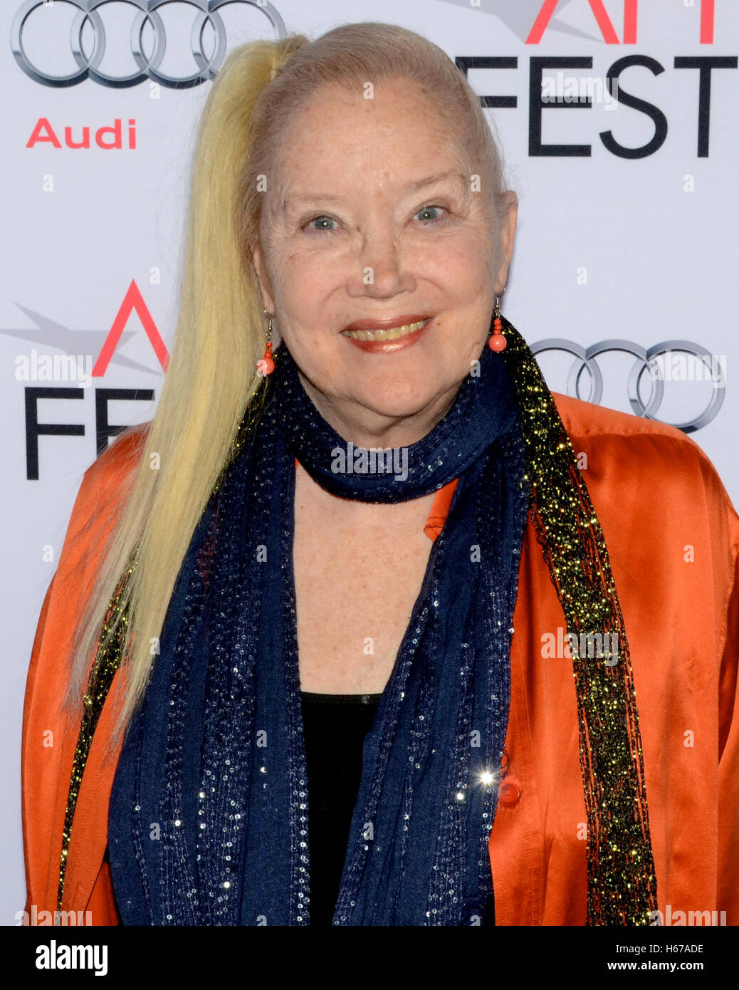 Sally Kirkland arrives at the AFI FEST 2015 presented by Audi