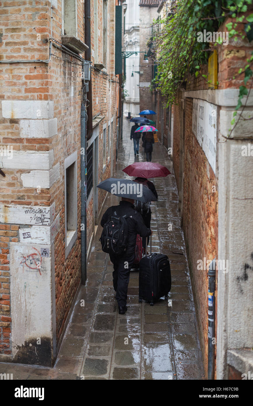 Street of the Venice, Italy, EU, Europe Stock Photo Alamy