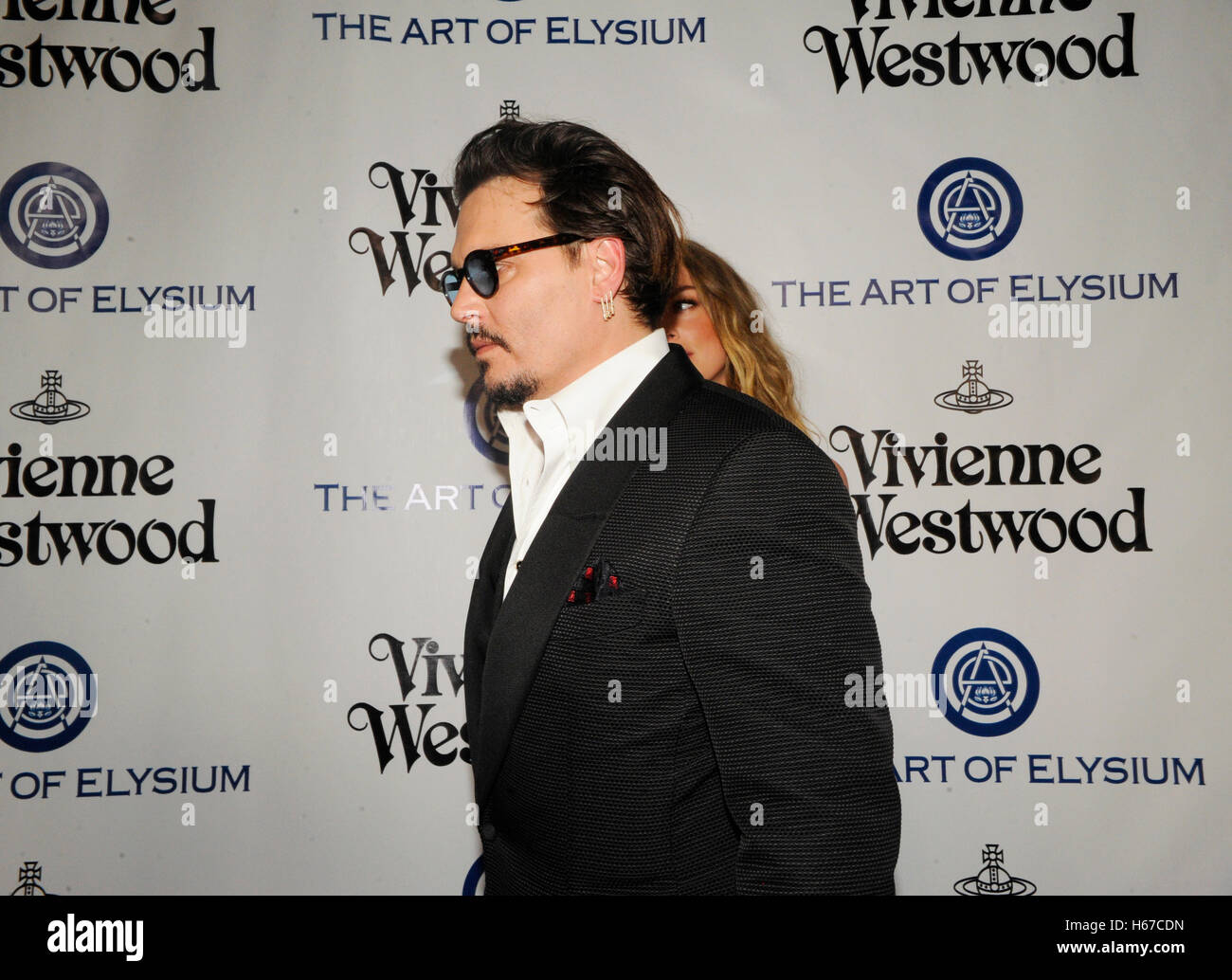 Actor Johnny Depp attends The Art of Elysium 2016 HEAVEN Gala at 3LABS