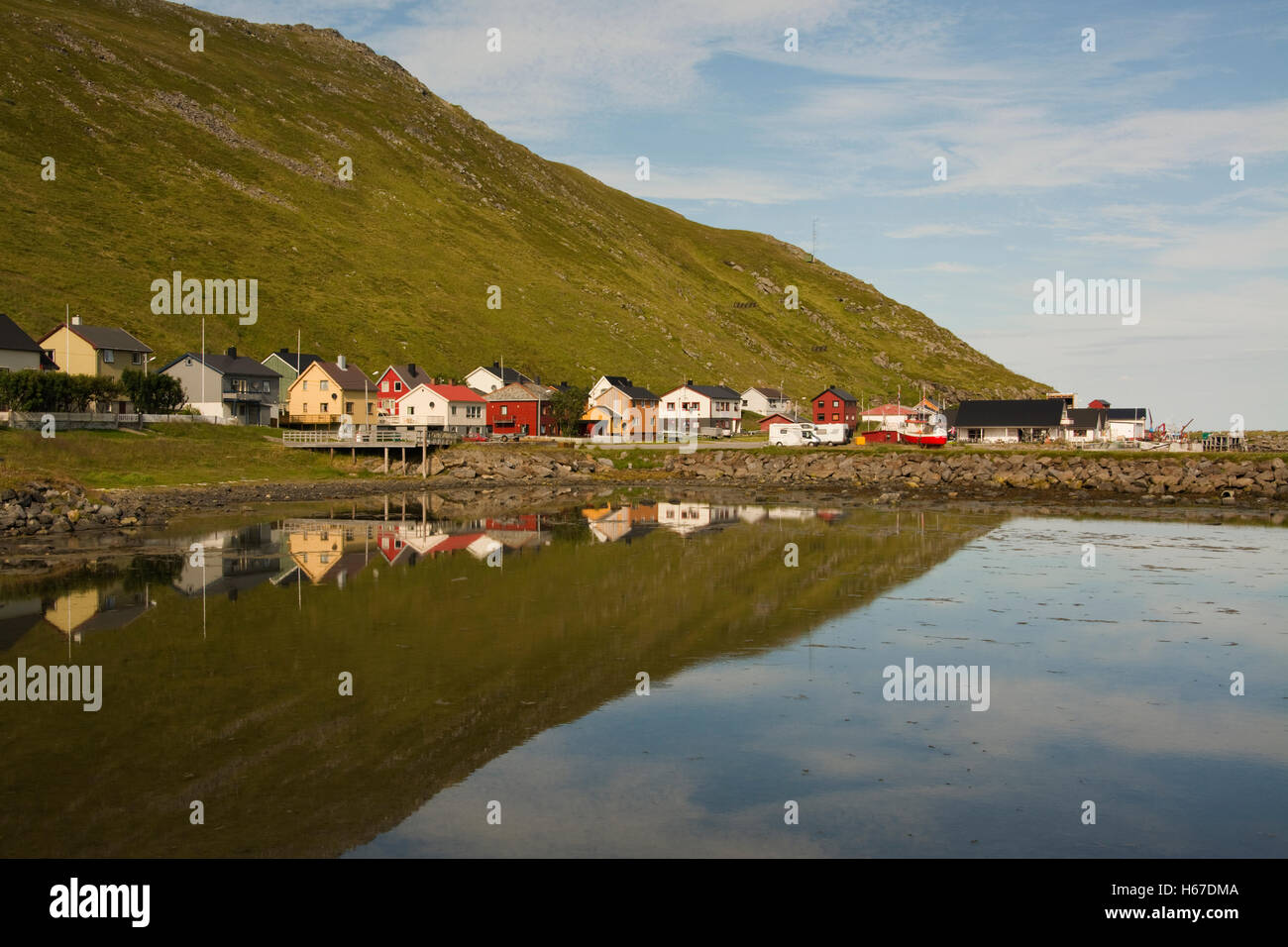 EUROPE, NORWAY, Finnmark county, Nordkapp, Magerøya Island , Máhkarávju