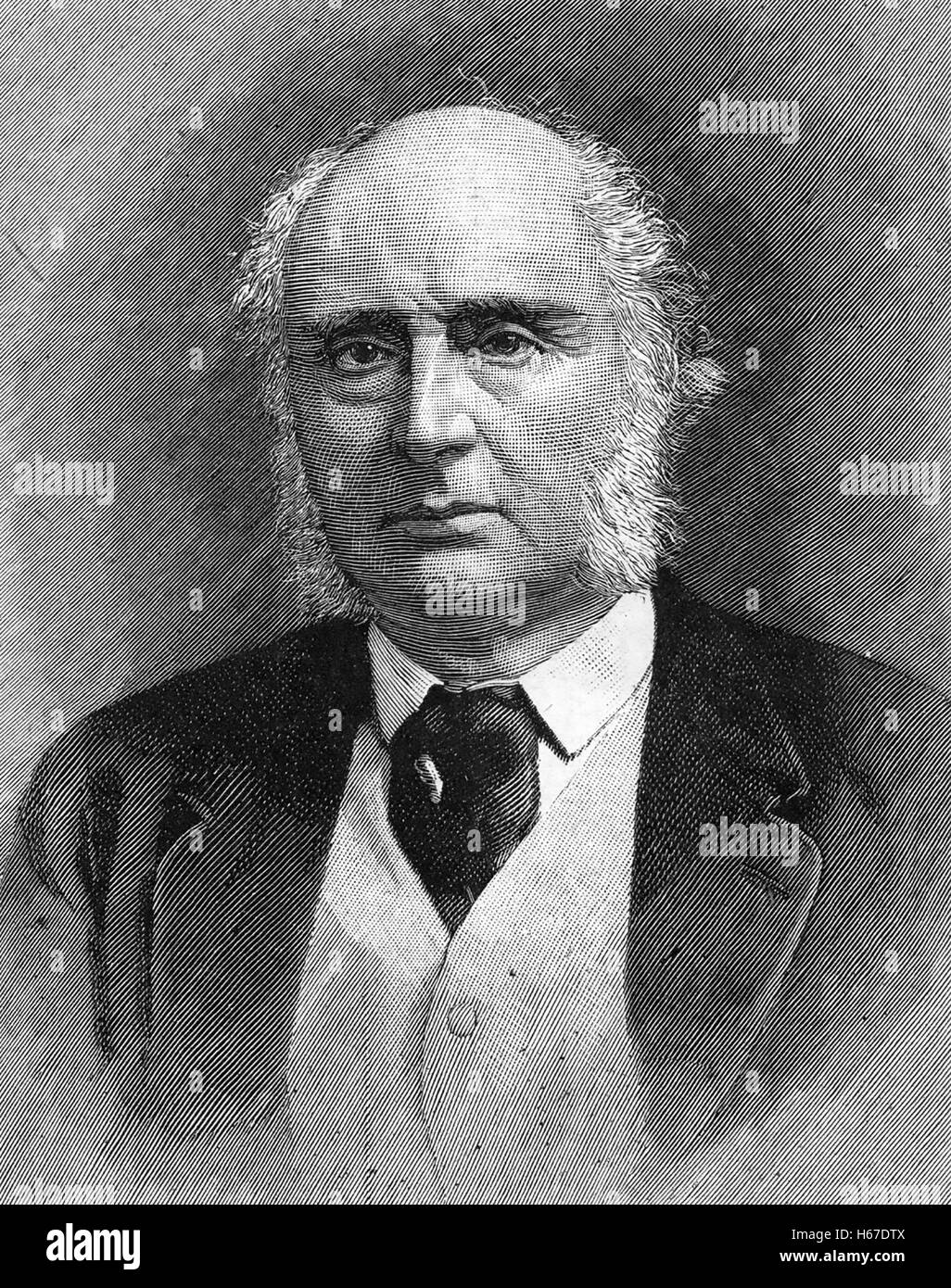 JAMES WILDE, 1st Baron Penzance (1816-1899) British judge Stock Photo