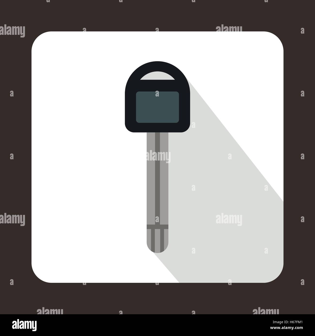 Car key icon in flat style Stock Vector Image & Art - Alamy