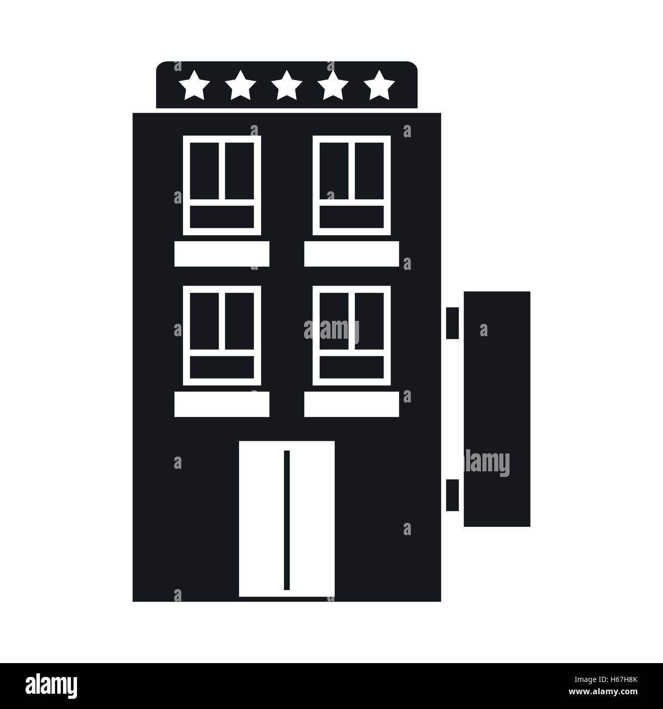 Five star hotel icon, simple style Stock Vector Image & Art - Alamy